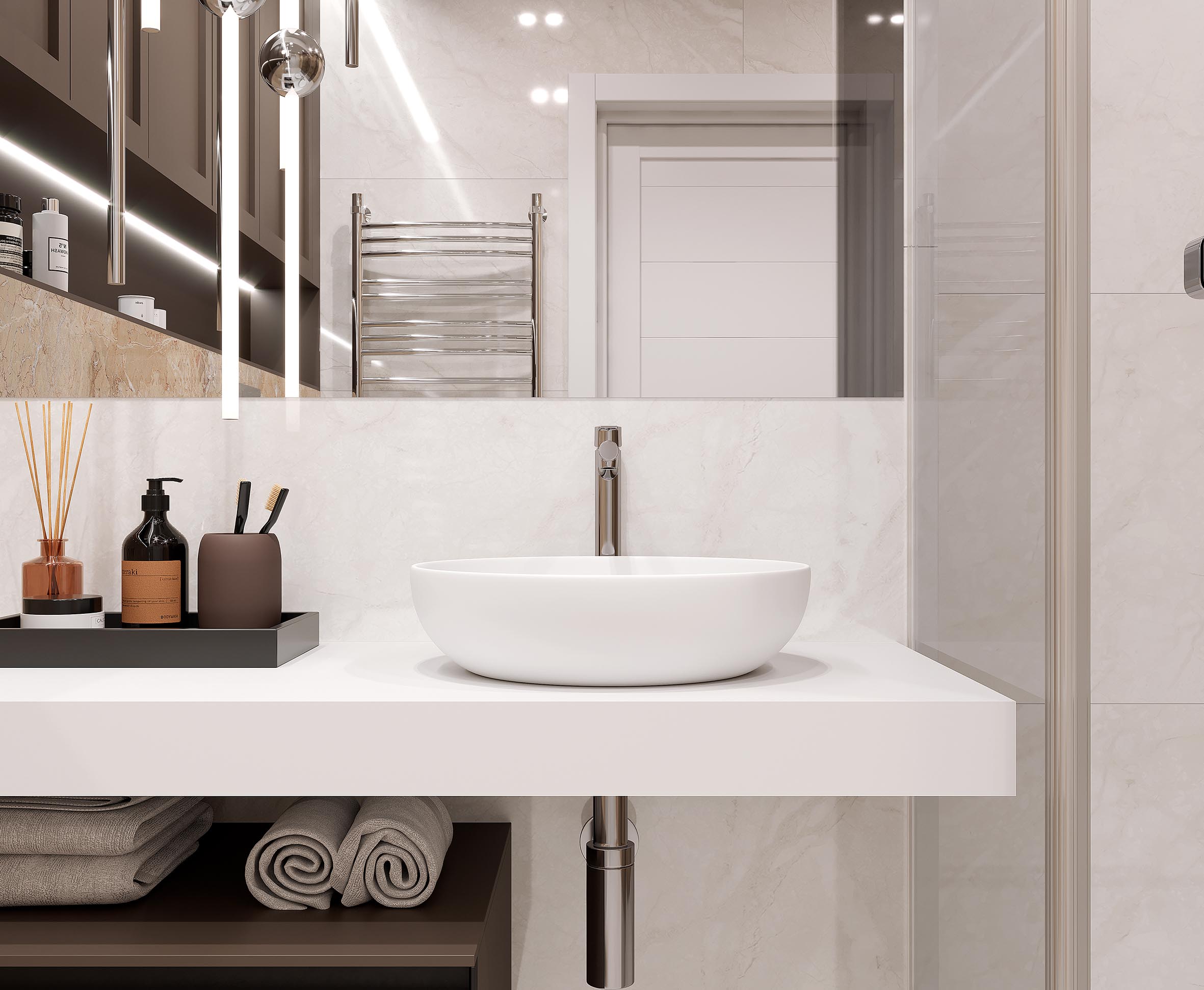 Antalya bianco керамогранит полированный 60x120