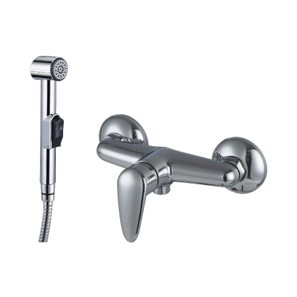 Смеситель с гигиеническим душем "pramen"  lm3318c  (1/6) "lemark"