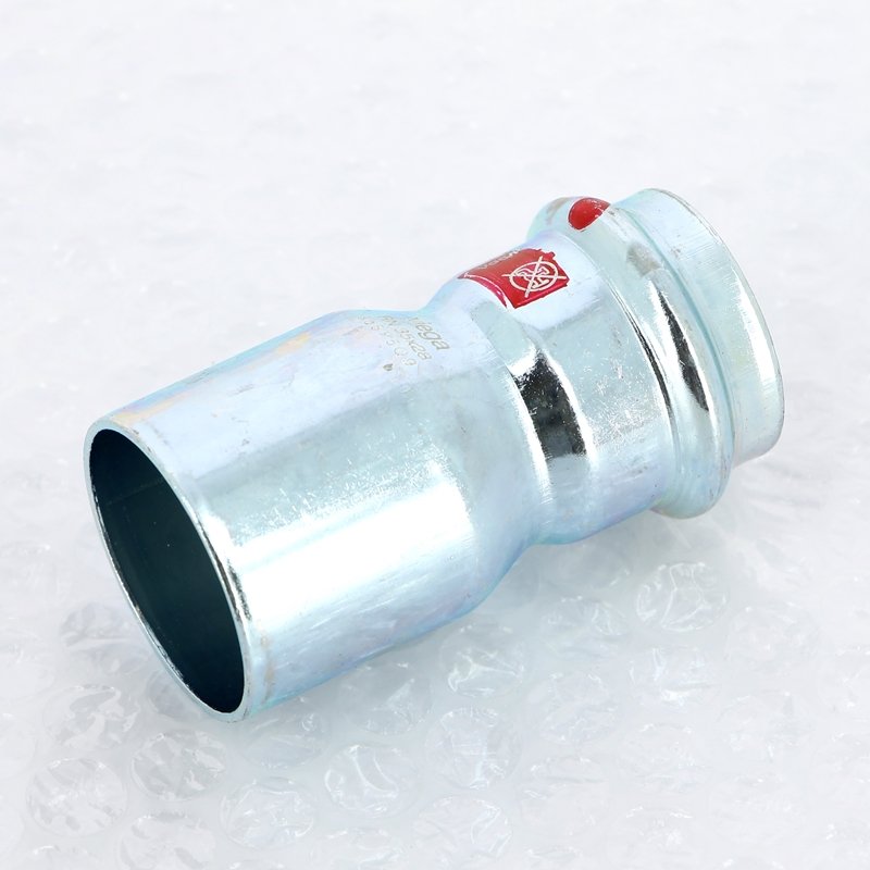 Муфта пресс 35x28 оцинкованная сталь Prestabo VIEGA