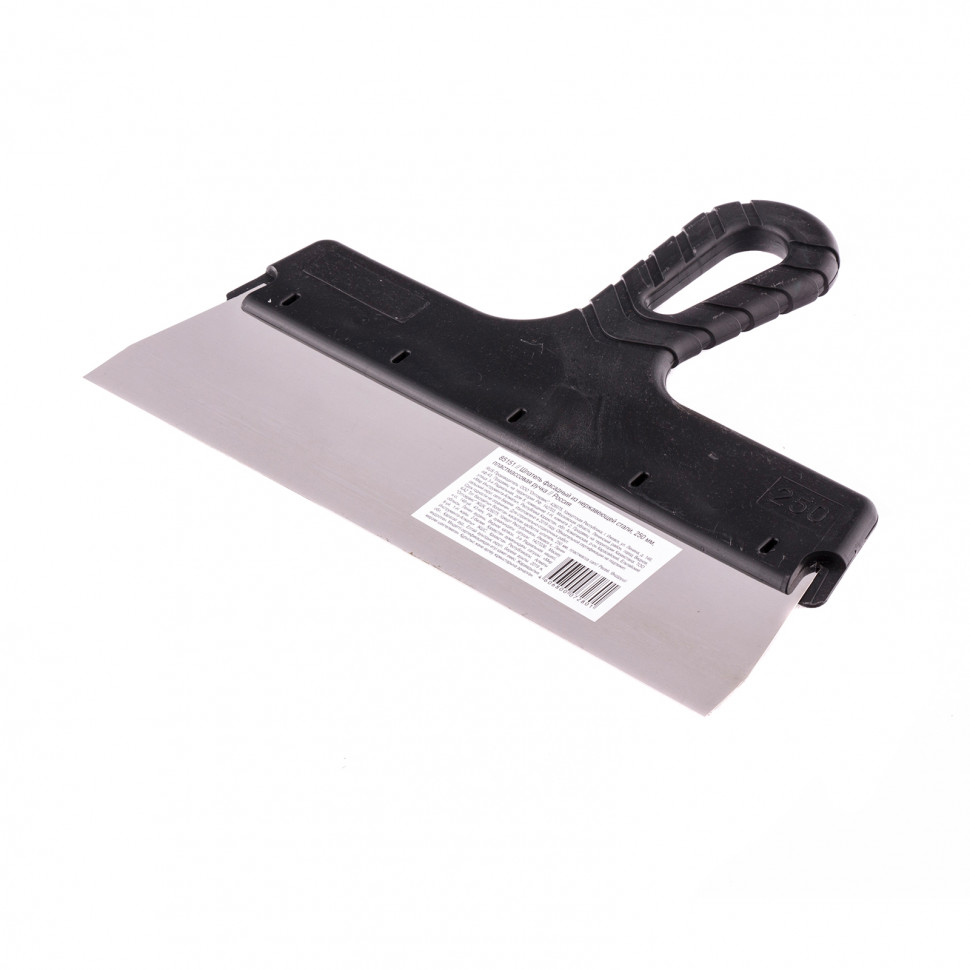 Шпатель фасадный из нержавеющей стали, 250 мм, пластмассовая ручка Sparta (85151)