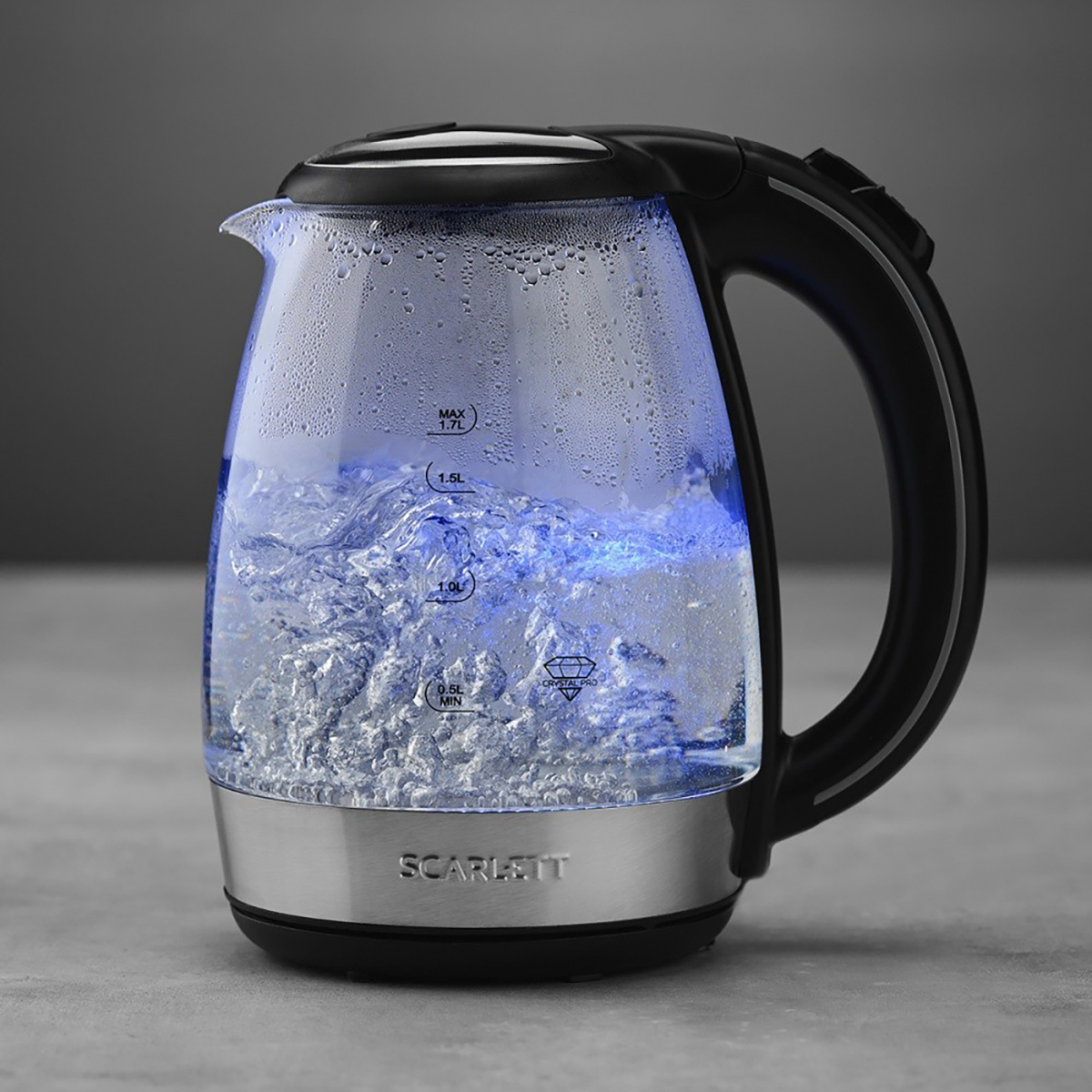 Чайник электр. sc-ek27g93 1,7 л стекло (1/8) "scarlett"