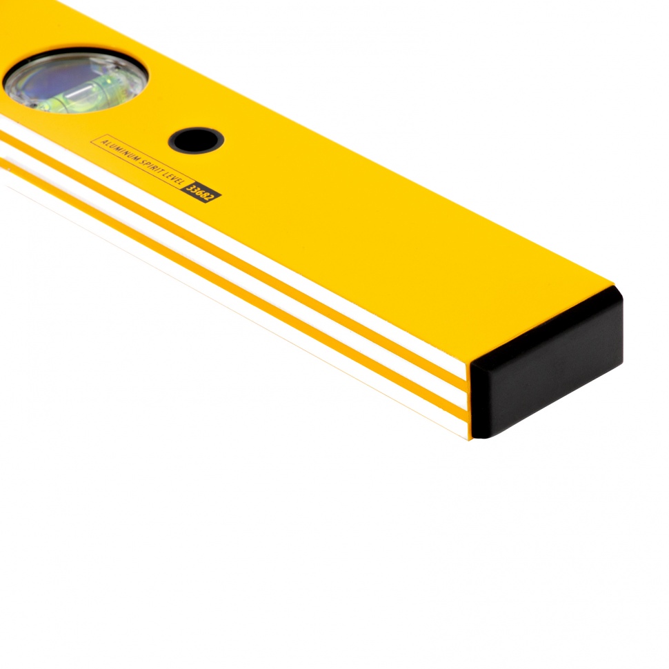 Уровень алюминиевый, 800 мм, фрезерованный, 3 глазка Denzel (33682)