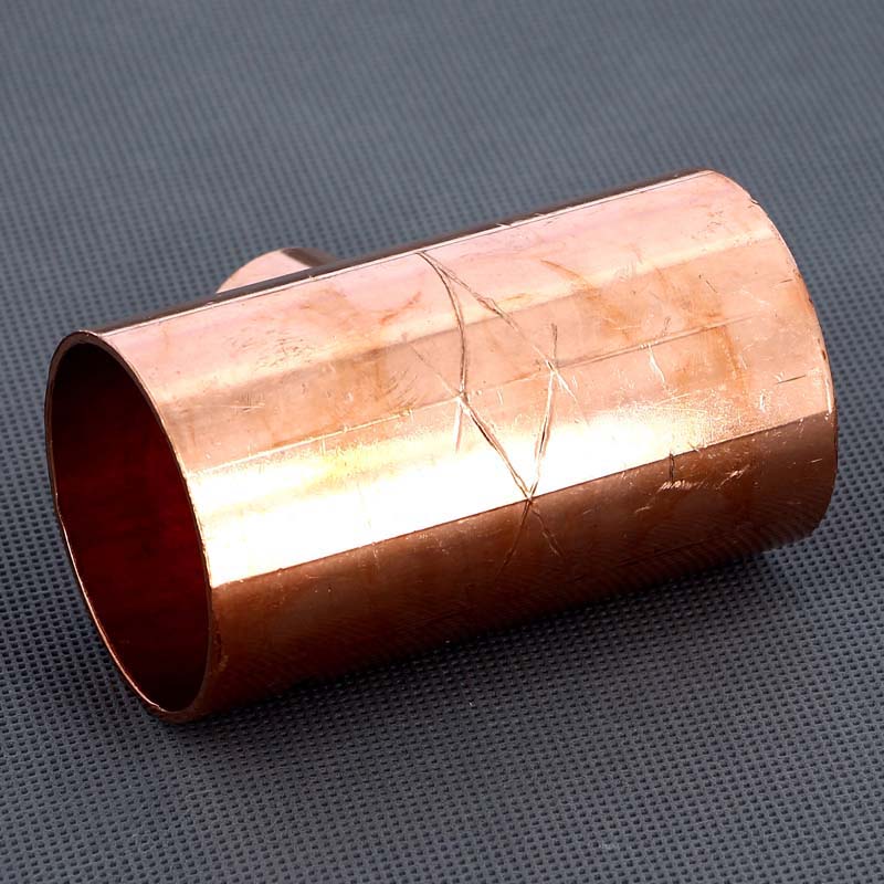 Тройник переходной под пайку 54 х 28 х 54 мм VIEGA медный