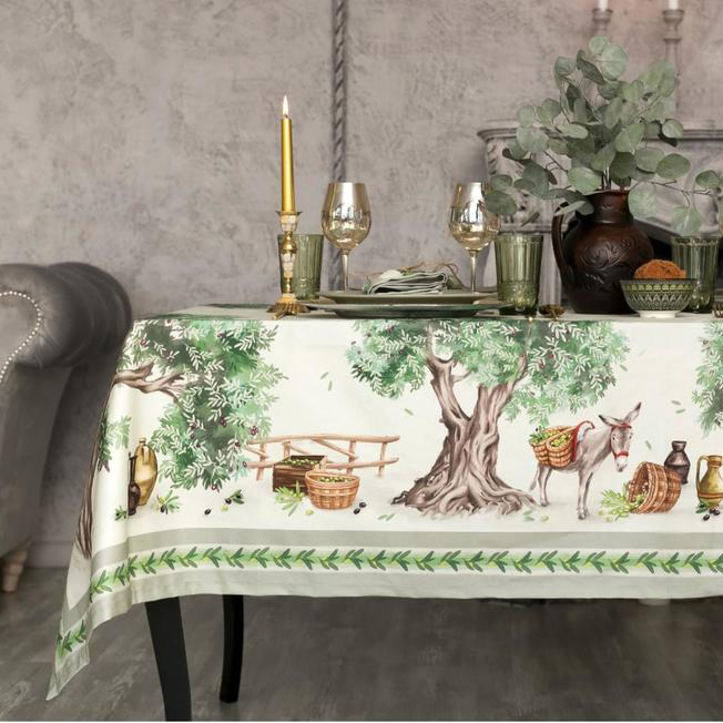 Скатерть "этель" olivia 110*145 см (1/6) 4136545