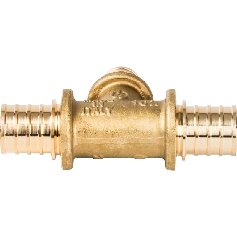 Тройник переходной 20 x 16 x 20 аксиальный для труб PE-X STOUT