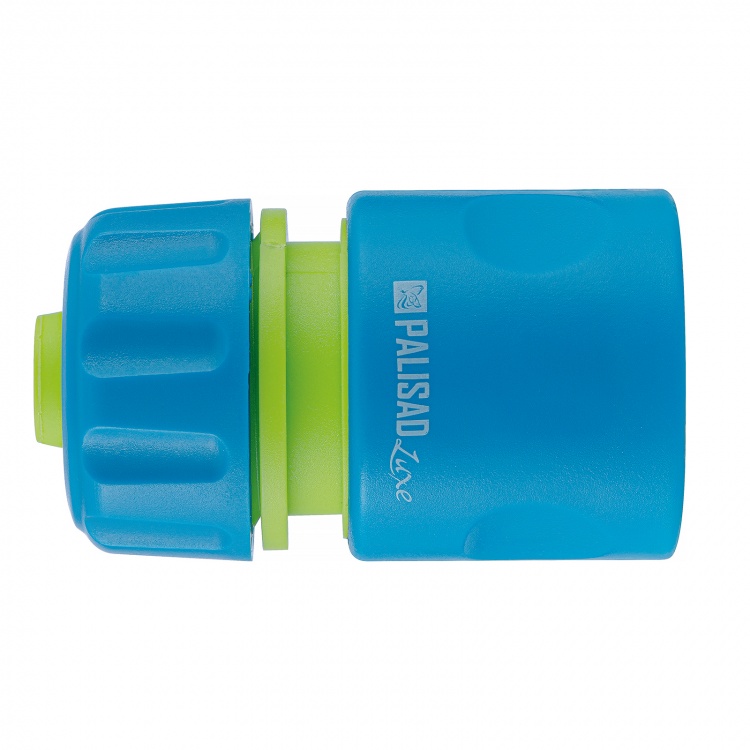 Соединитель пластмассовый, быстросъемный для шланга 1/2, однокомпонентный Palisad Luxe (66256)