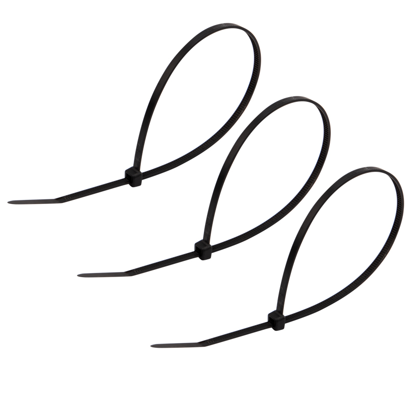 Хомуты нейлон 3,6 х 250 мм (набор 100 шт.), черные (1/10/100) "rexant" 07-0251