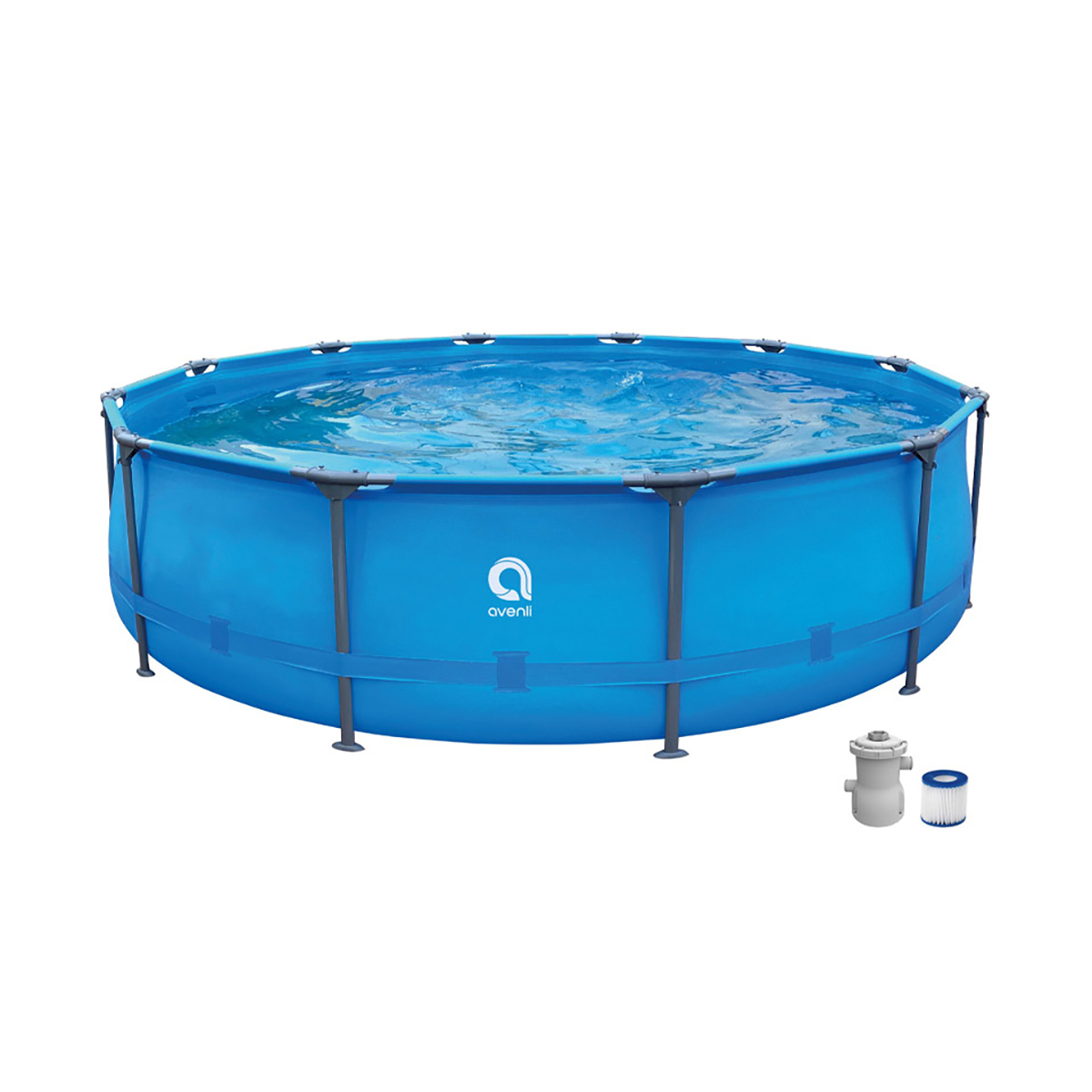 Бассейн каркасный круглый 366 х 76 cм (1) "avenli" 12016eu
