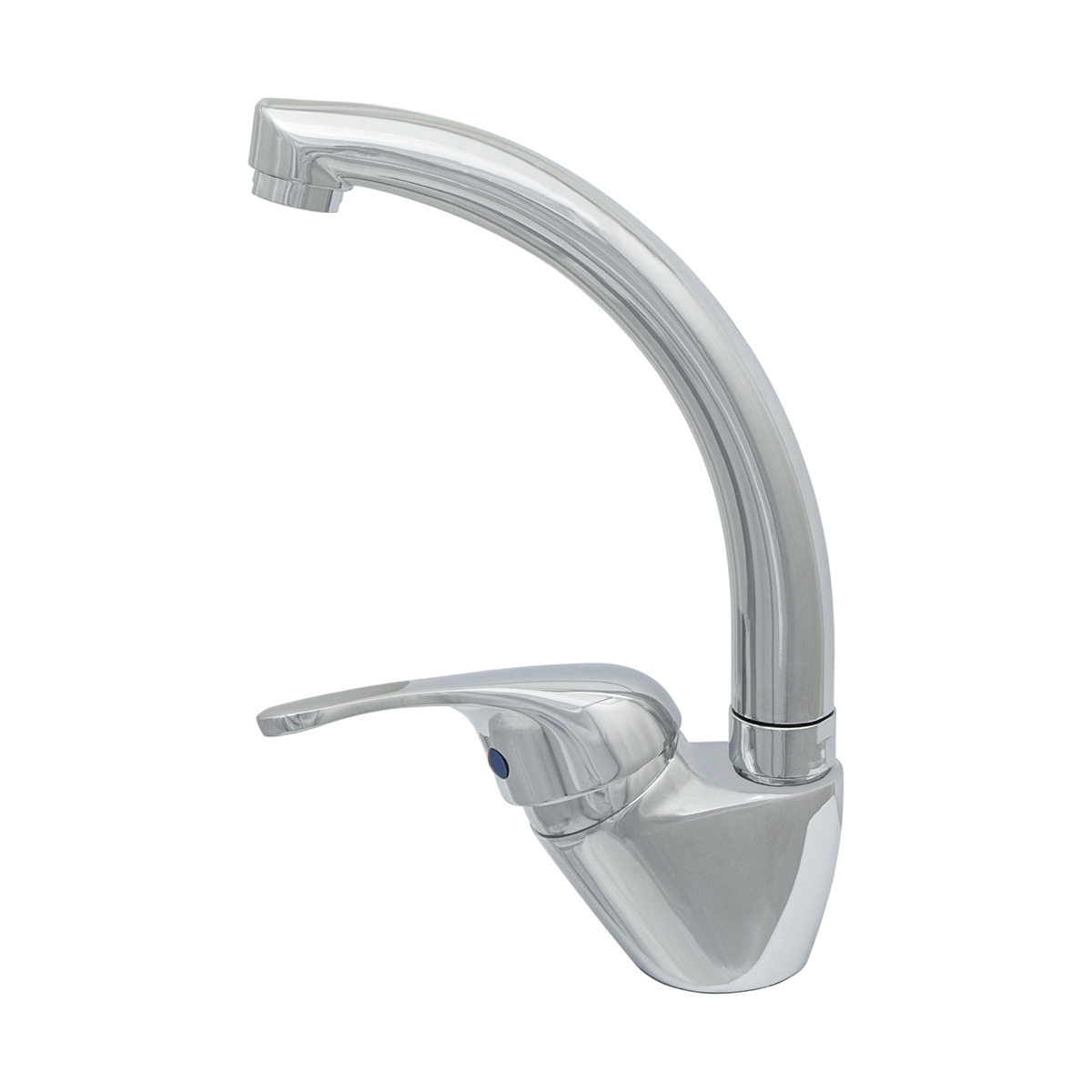 Смеситель для кухни "престиж" цс-см 27/2г d35 м42 поворотн. литой излив (1/10)