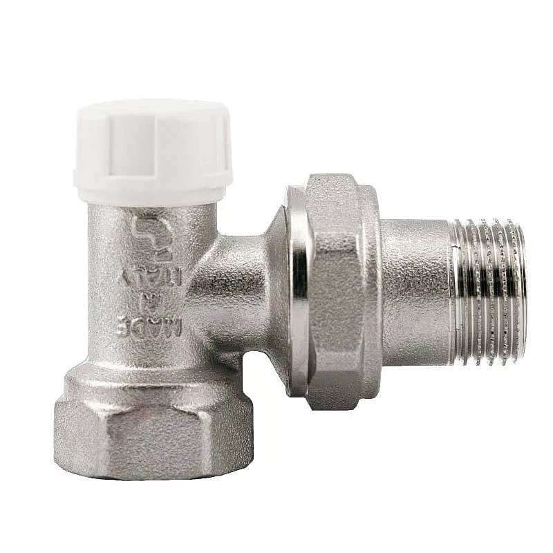 Вентиль обратный угловой 3/4" с разъемным соединением UNI-FITT Kvs,2,94