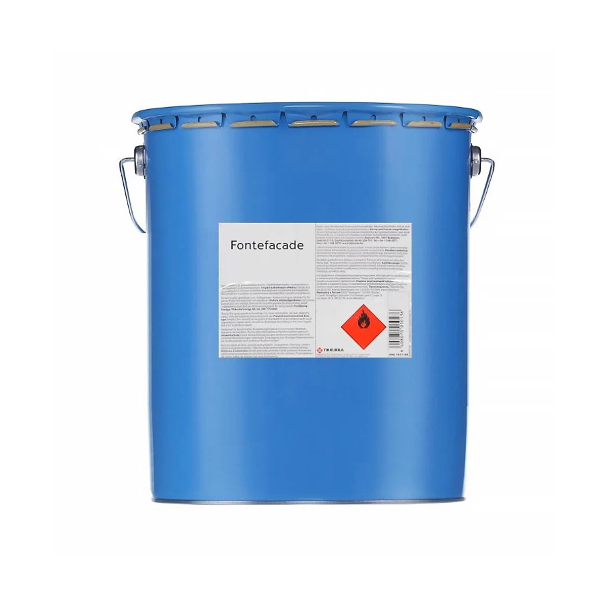 Грунтовка акрилатная "фонтефасад структура" а 18 л (1/22) "тиккурила"