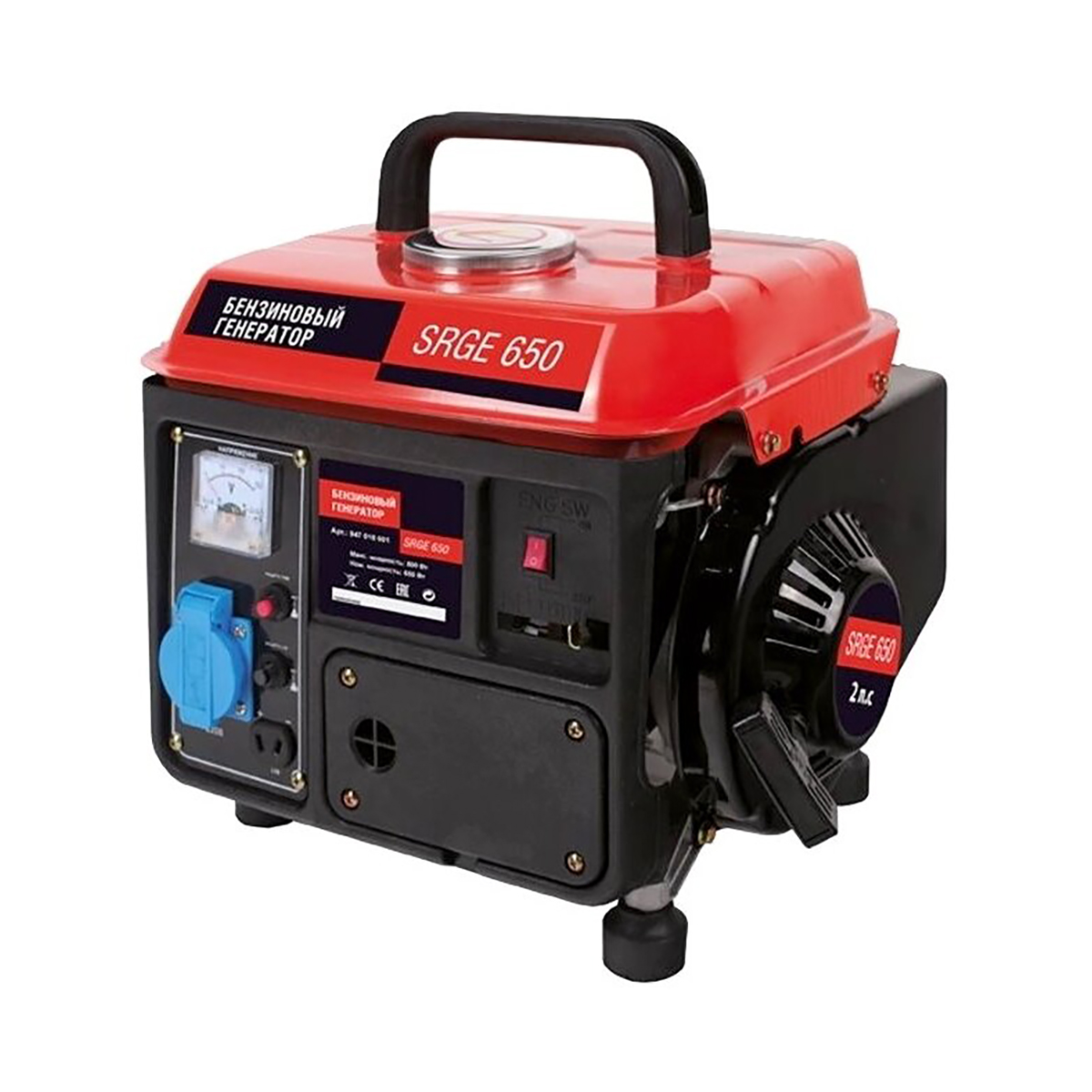 Генератор бензиновый srge-650 (1) "patriot" 947010001
