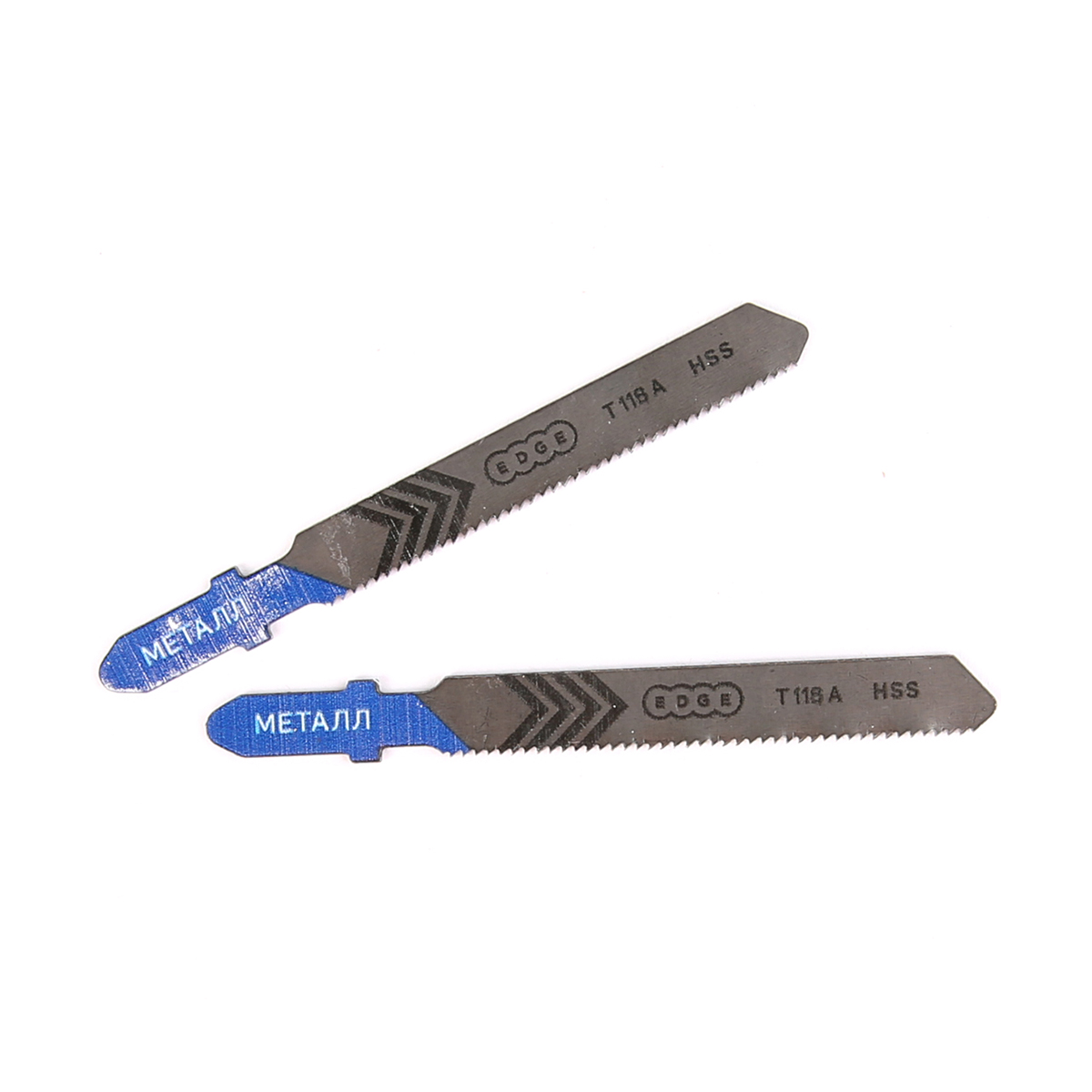 Пилки для лобзика по металлу t118a  2 шт. 50 мм (1/10/200) "edge by patriot" 814010001