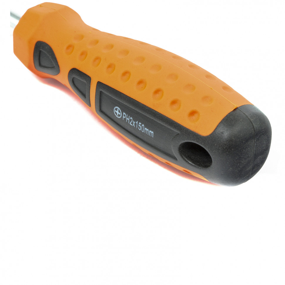 Отвертка "Point", PH2 х 150 мм, CrV, двухкомпонентная рукоятка Sparta (11780)