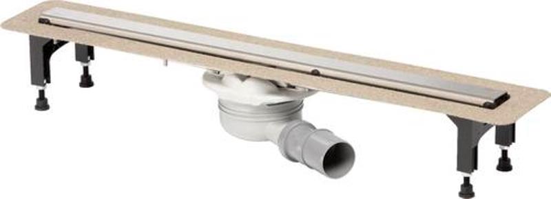 Лоток душевой Advantix VIEGA с глянцевой решеткой Visign ER10 750 мм нерж.сталь