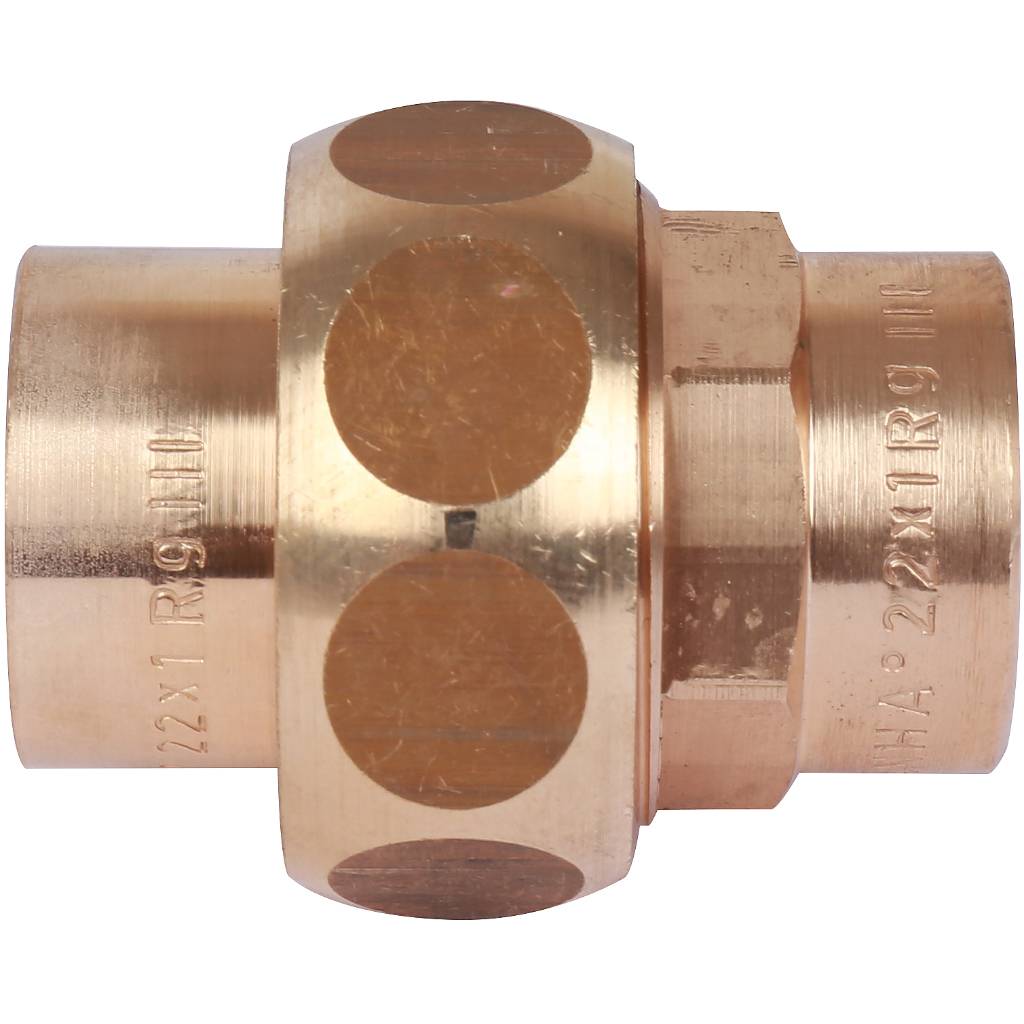 Американка (сгон) 22x1" ВР самоуплотняющаяся под пайку SANHA бронзовый 14340221