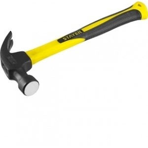 Молоток-гвоздодер Stayer фибергласовая рукоятка