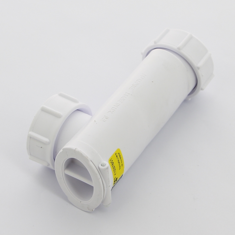 Клапан McALPINE самозакрывающийся сливной горизонтальный ("сухой" сифон), вход 1 1/4", 32 мм компрес