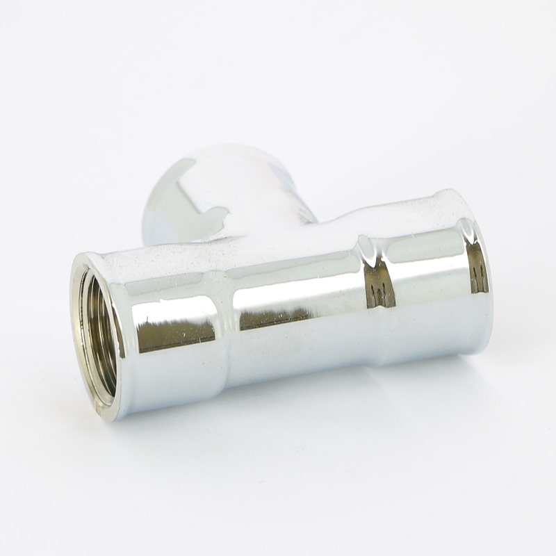 Тройник резьбовой (ВР) 1/2" хромированная латунь VIEGA (105525)