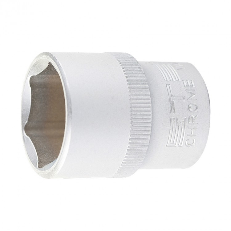 Головка торцевая, 12 мм, шестигранная, CrV, под квадрат 1/2 Stels (13823)