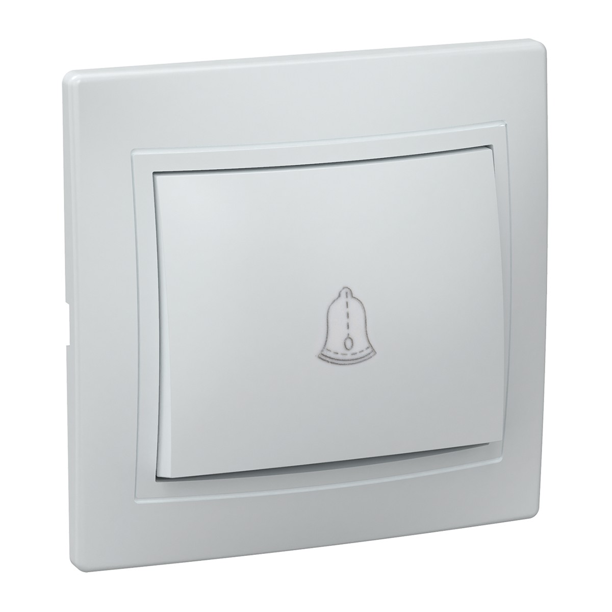 Выключатель "кварта" 1 кл. вск10-1-0-кб, 10а, белый (1/10/200) "iek"