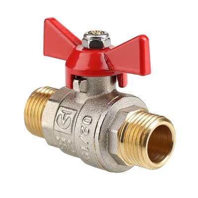 Кран шаровый BASE 1/2'' НН бабочка VALTEC