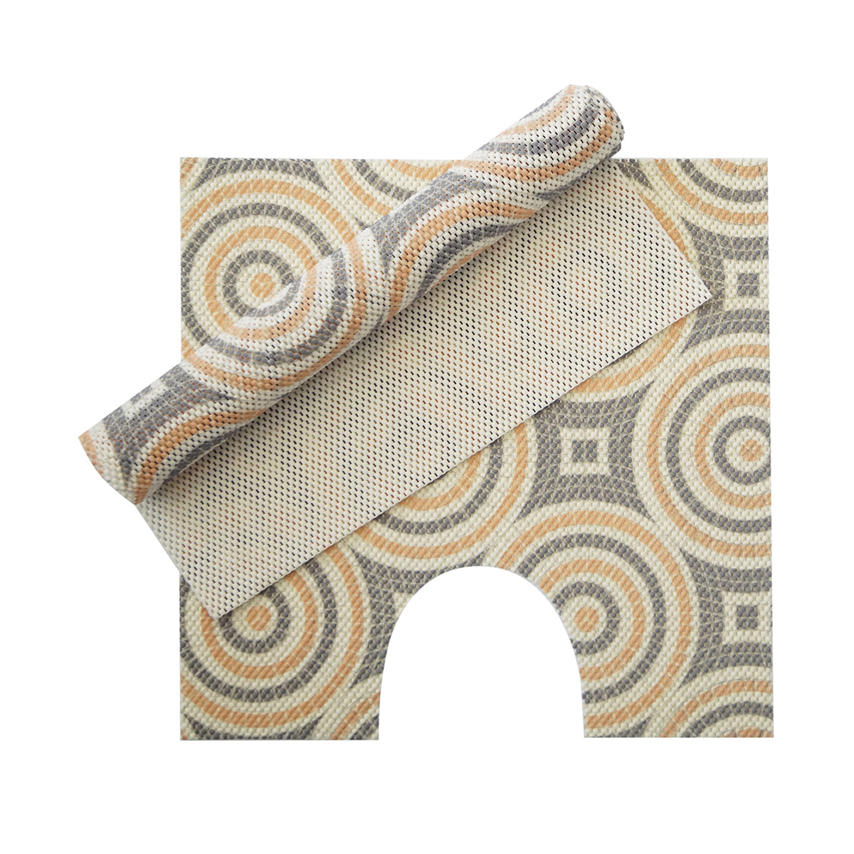 Набор ковриков для ванной v33bg 50*52 + 50*85 см, вспененный пвх (1/20)