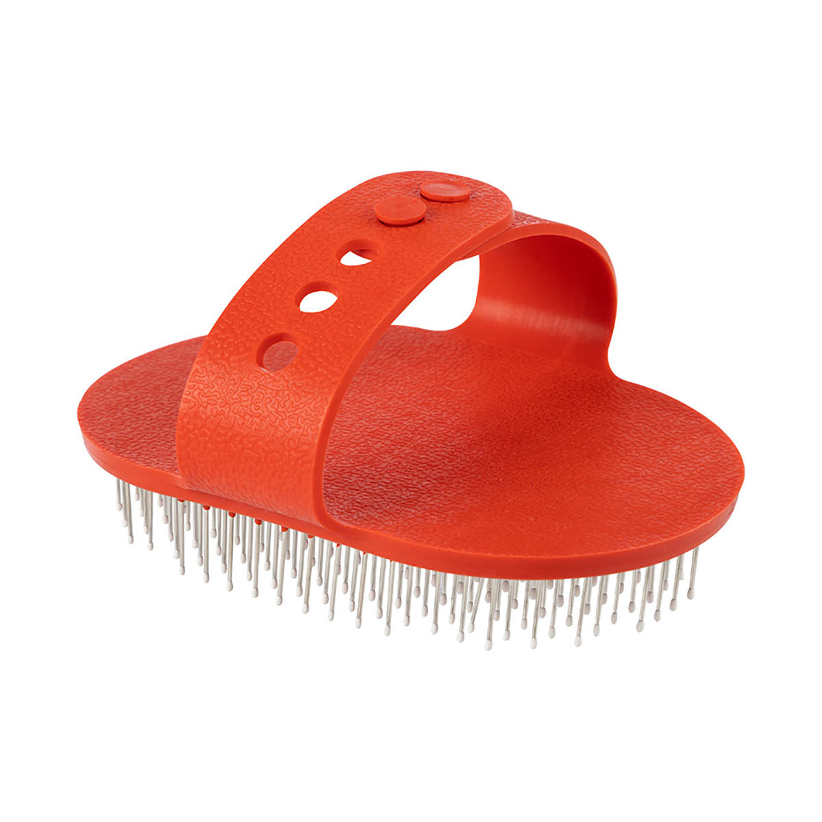 Щетка для животных для вычесывания шерсти 12 см, зубчики металл. (1/24/144) "рыжий кот"