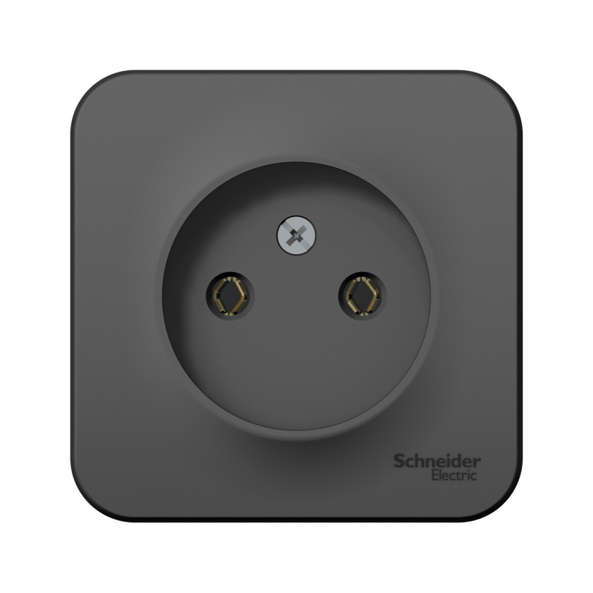 Розетка открыт. уст. "blanca" 1 местн. 16а, антрацит (1/18/36) "schneider"