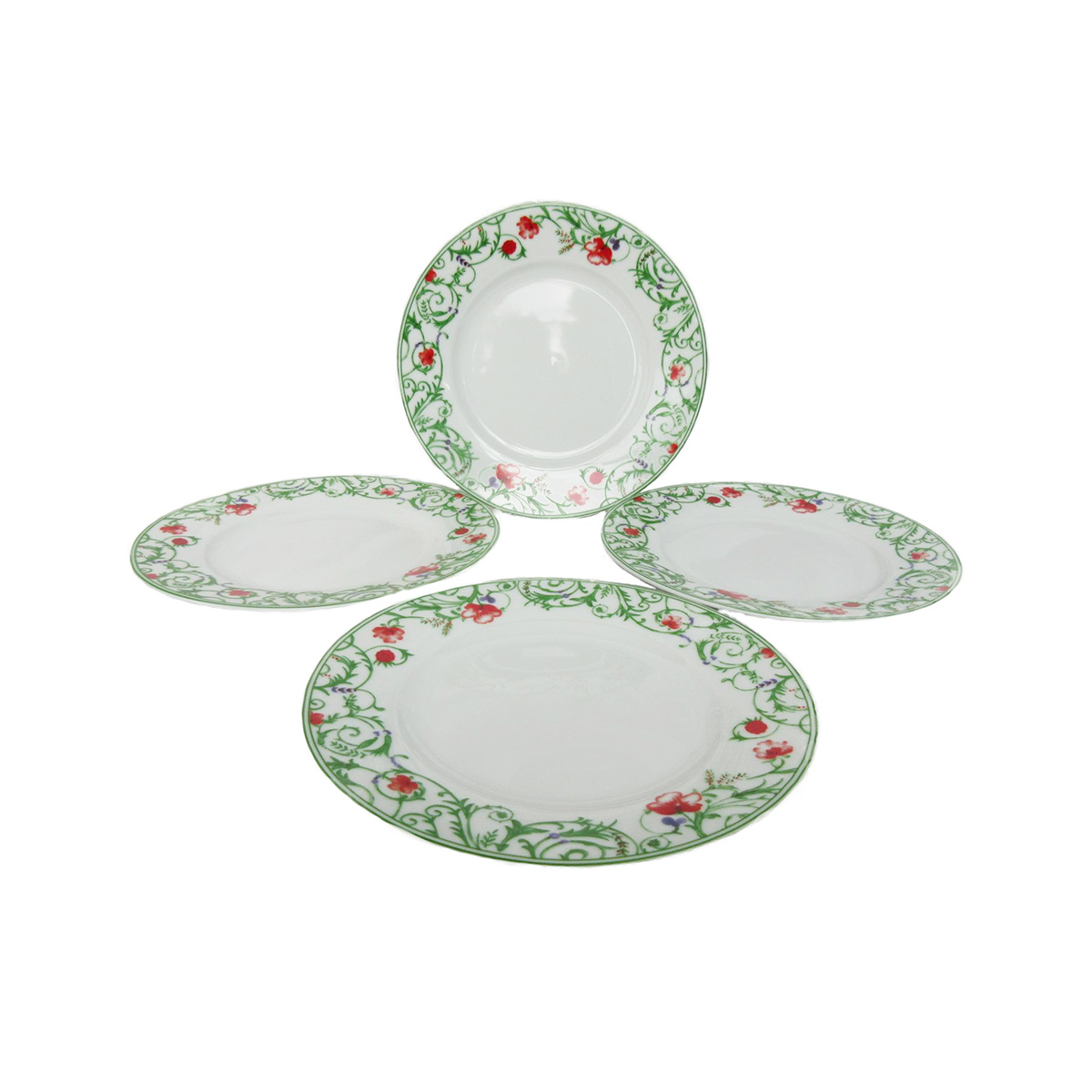 Тарелки обеденные 20,5 см (набор 6 шт.) (1/10) "olaff" jdy-fp85bb-42