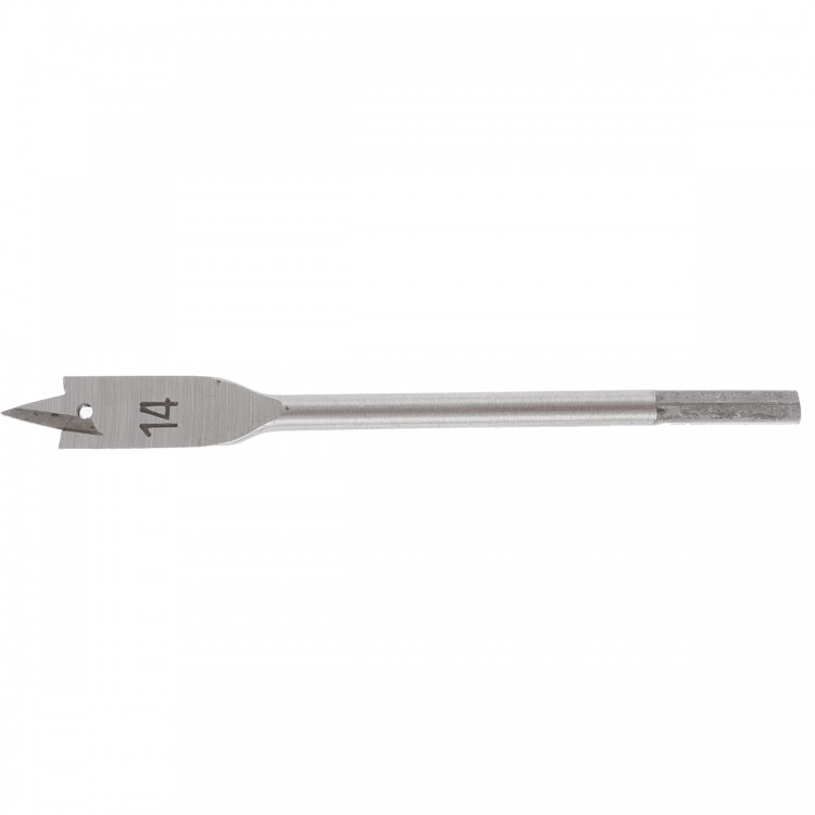 Сверло по дереву перовое, 14 мм Сибртех (70364)