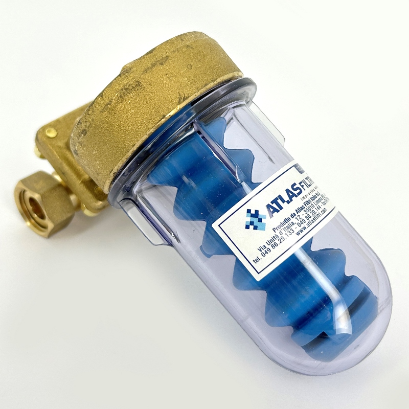 Система антинакипи ATLAS FILTRI DOSAPLUS 1 1/2" прямой, с байпасом, 2 капсулы полифосфата