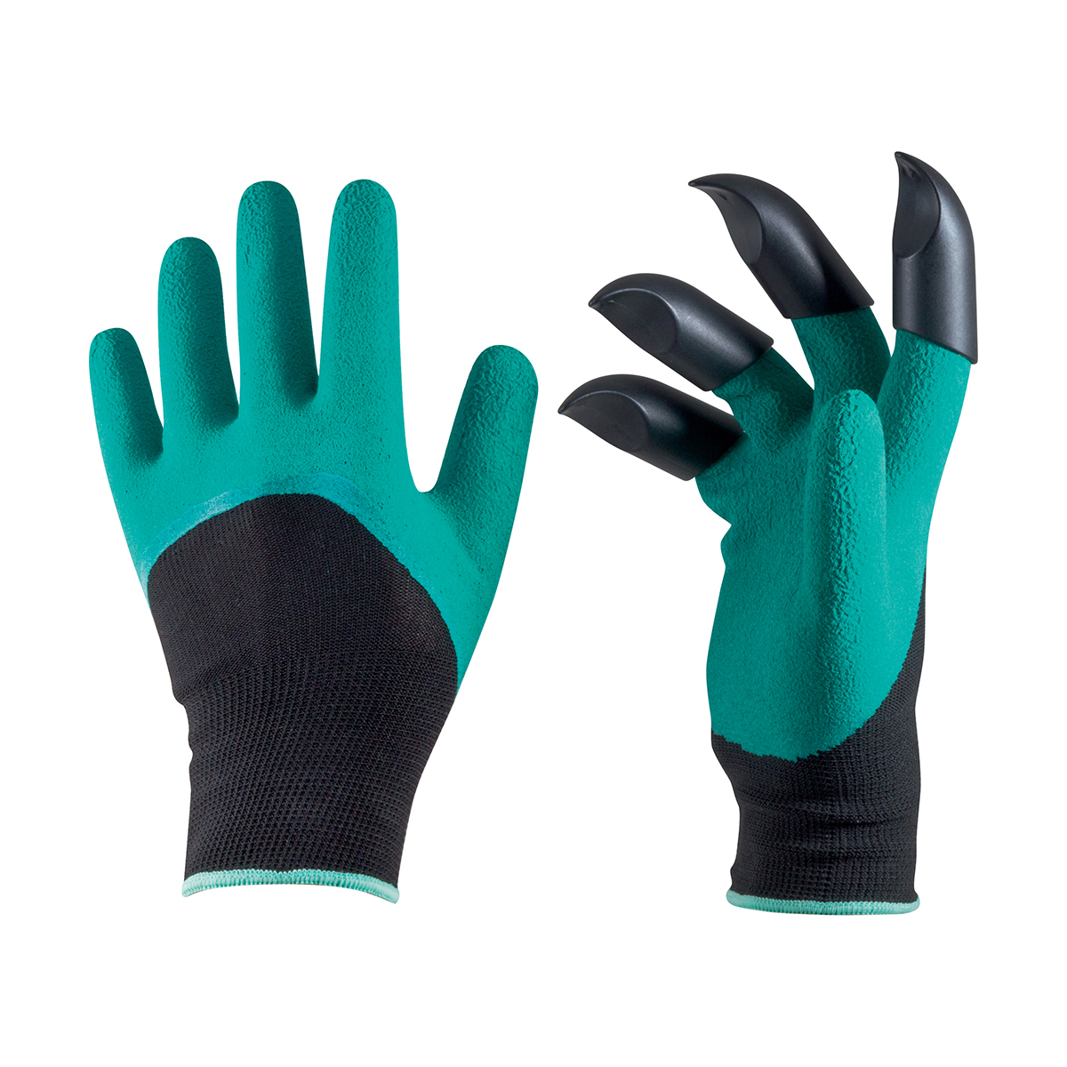 Перчатки садовые с пластиковыми когтями (4 шт.) gg-4 (1/12/120) "park"