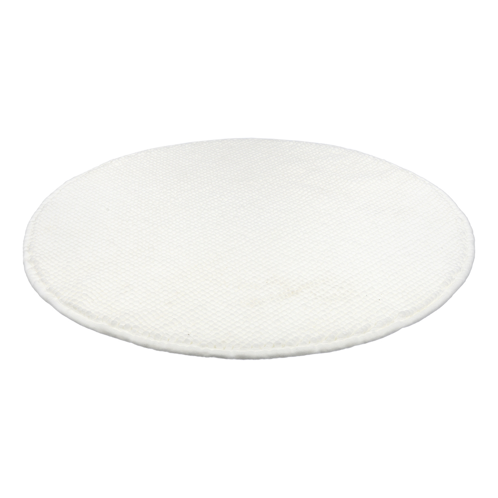 Коврик для ванной "spa" круглый d-55 см (белый) (1/10) "vortex" 24136