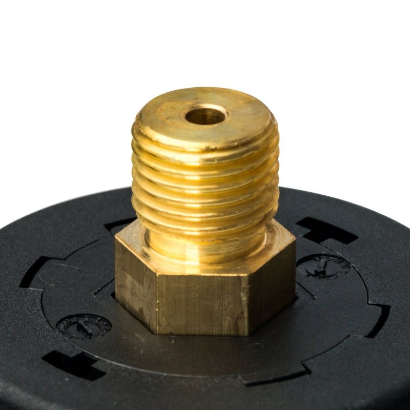 Манометр аксиальный 50 мм 1/4" 6 бар STOUT