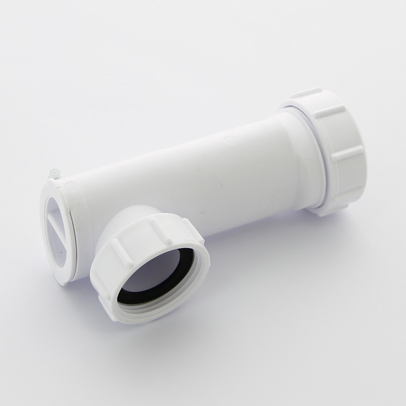 Клапан McALPINE самозакрывающийся сливной ("сухой" сифон), горизонт, 40 мм компресс.