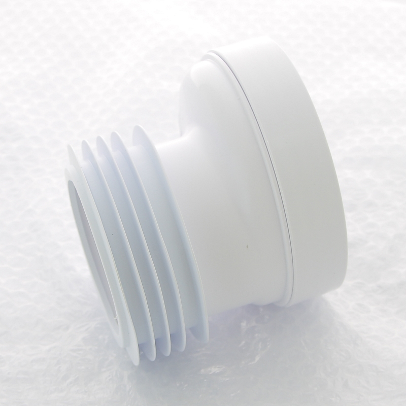 Труба McALPINE фановая L=120 мм с манжетой и 20 мм смещ., вход 97-107 мм, выход внутрь 110 мм трубы