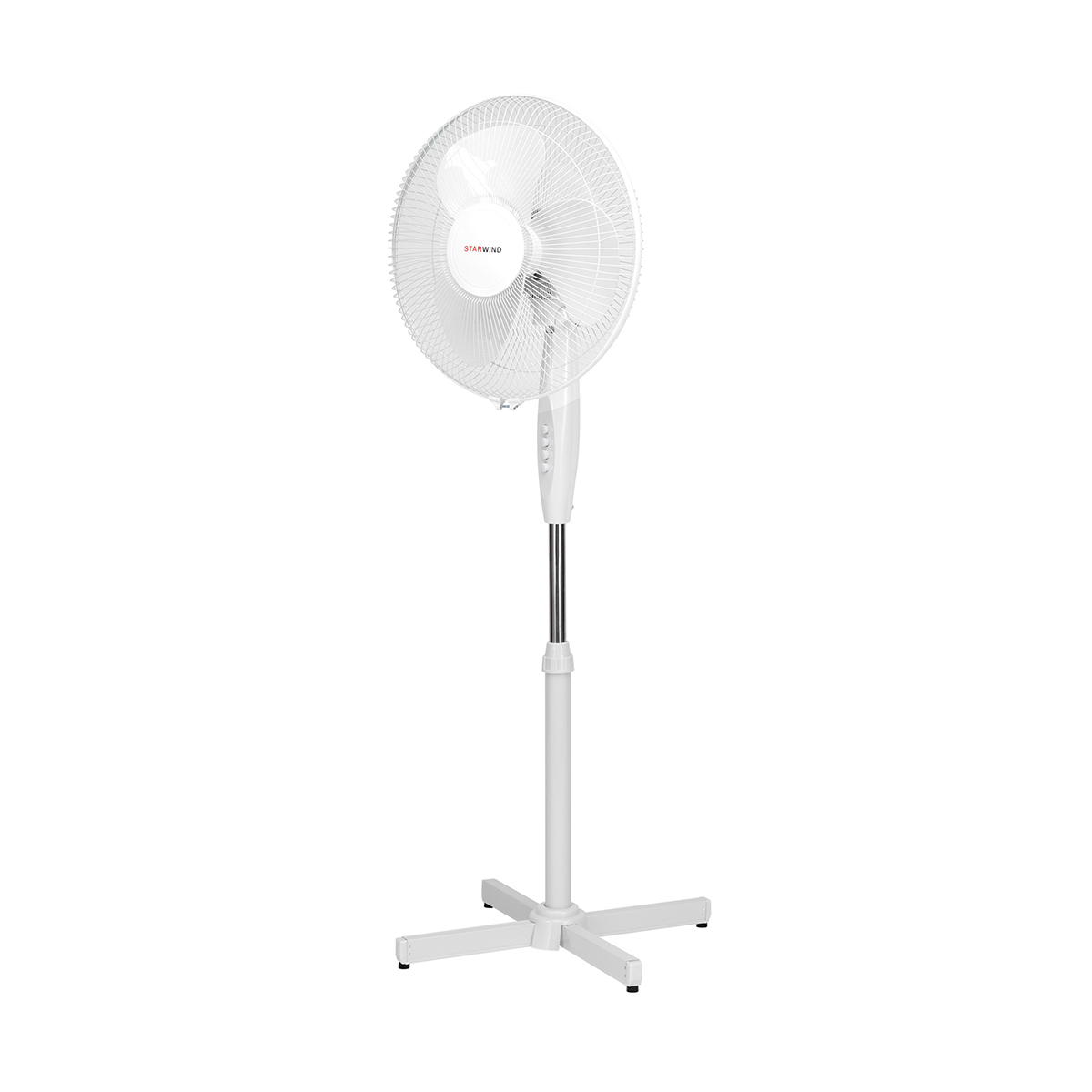 Вентилятор напольный saf1232  3 скорости, 40 вт, белый "starwind"