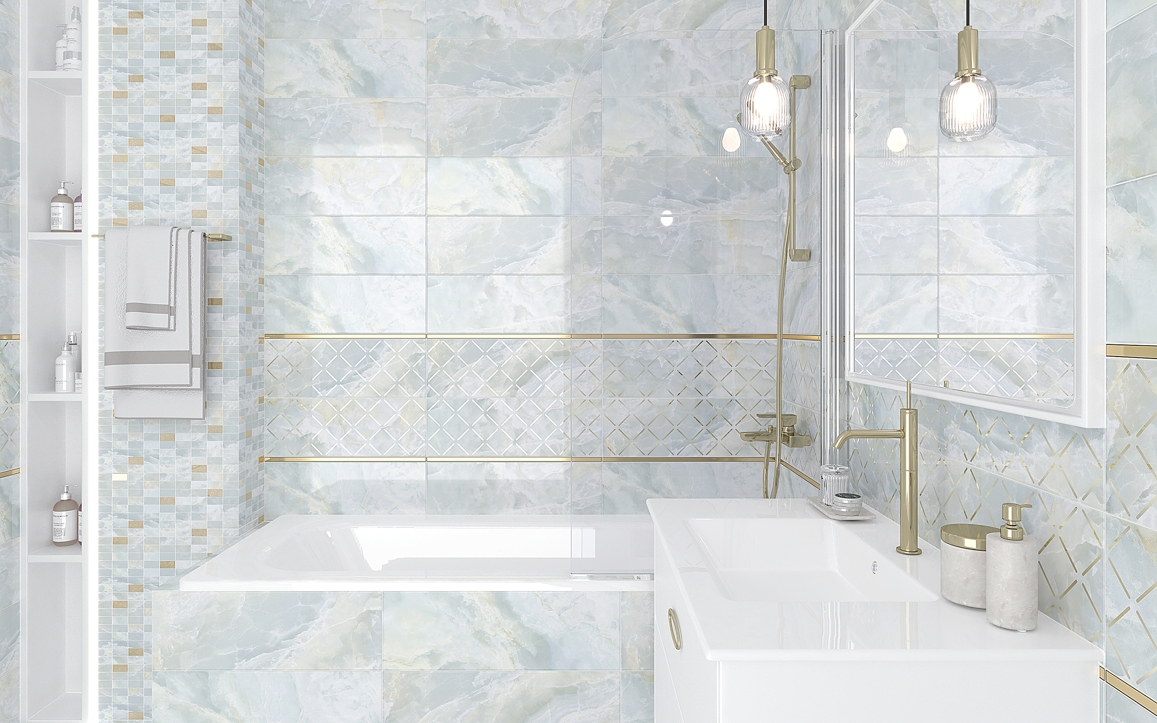 Eden керамогранит светло-голубой 40,20x40,20