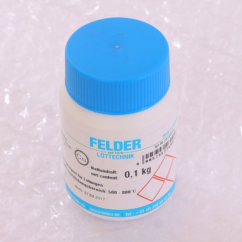 Флюс для твердых припоев Cu-Rosil® FELDER 100 г