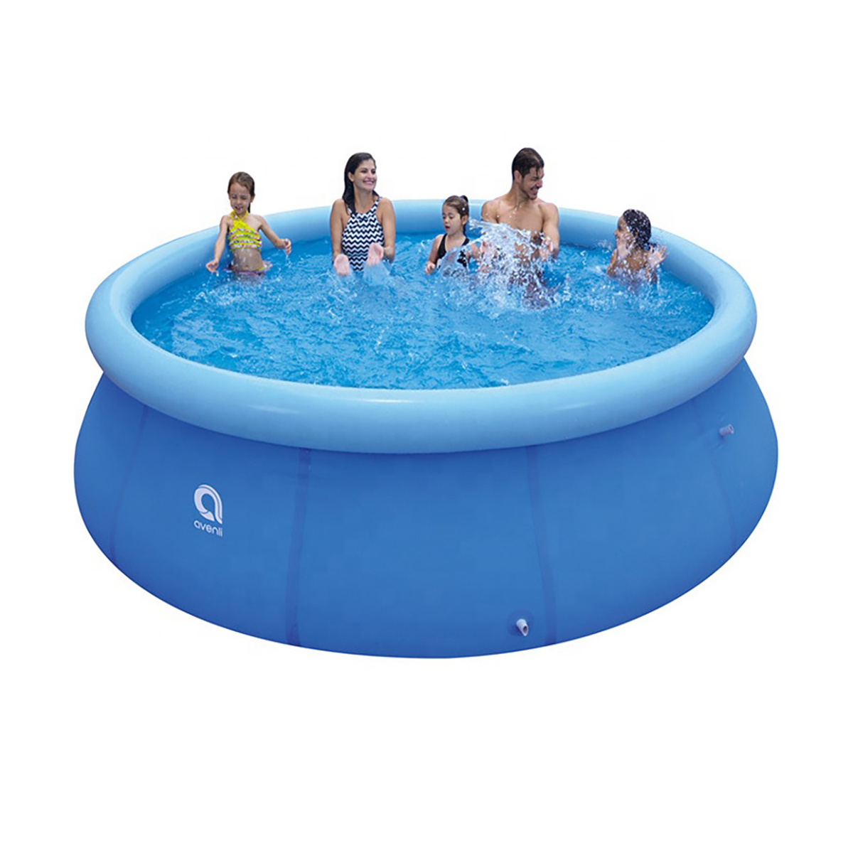 Бассейн с надувным бортом круглый 360 х 76 cм (1) "avenli" 17794