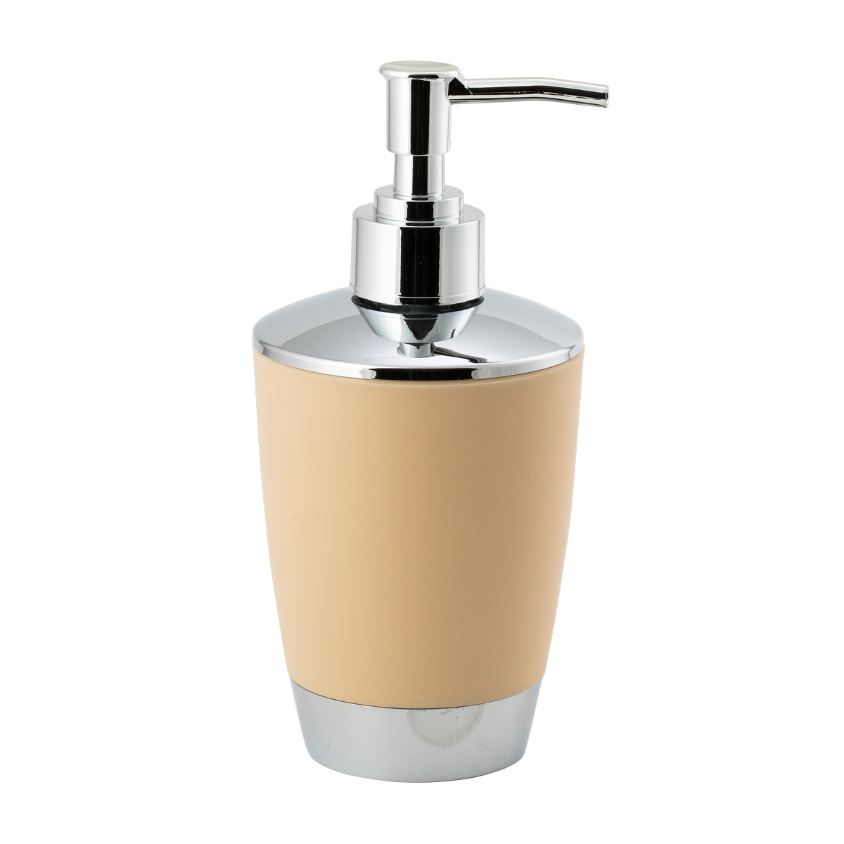 Дозатор для жидкого мыла "альма" пласт. (кремовый) (1/12) "аквадекор" attp-2100crm-01