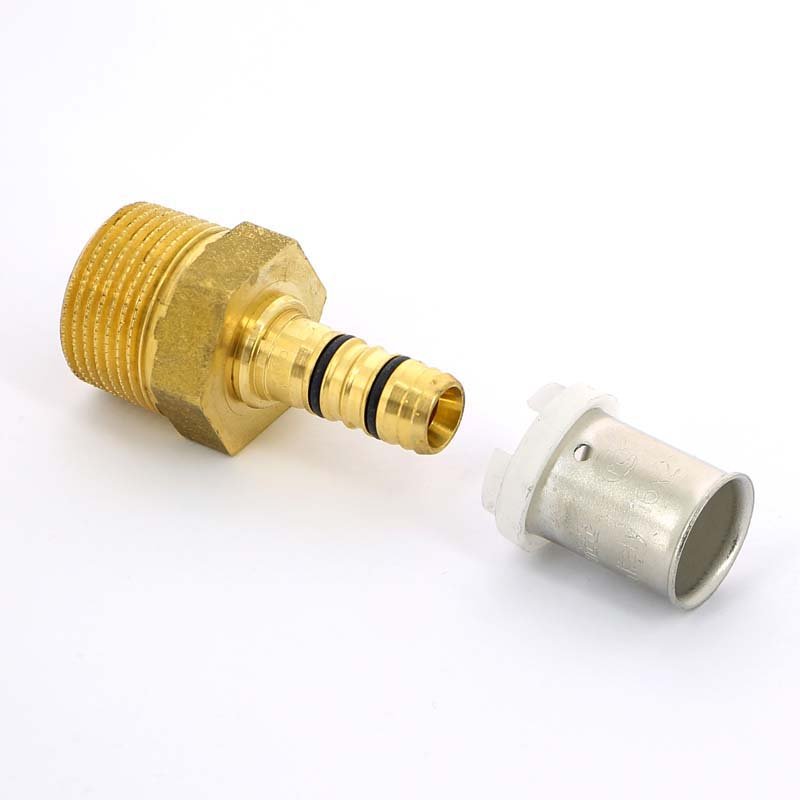 Муфта (НР) 16 x 3/4" под пресс для МП труб UNI-FITT