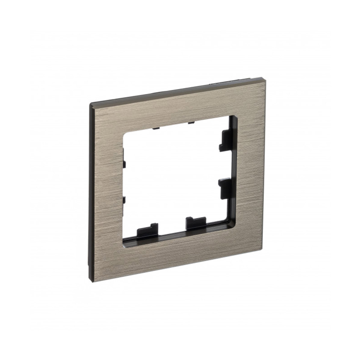 Рамка "atlasdesign nature" 1 местн. универс., металл, латунь (1/15/30) "schneider"