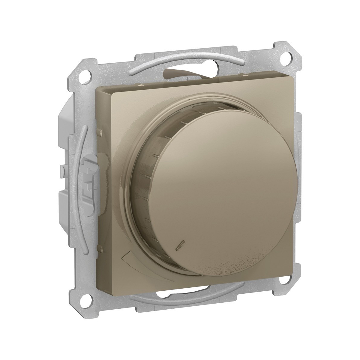 Диммер "atlasdesign" (механизм) 400 вт, шампань (1/8/16) "schneider"