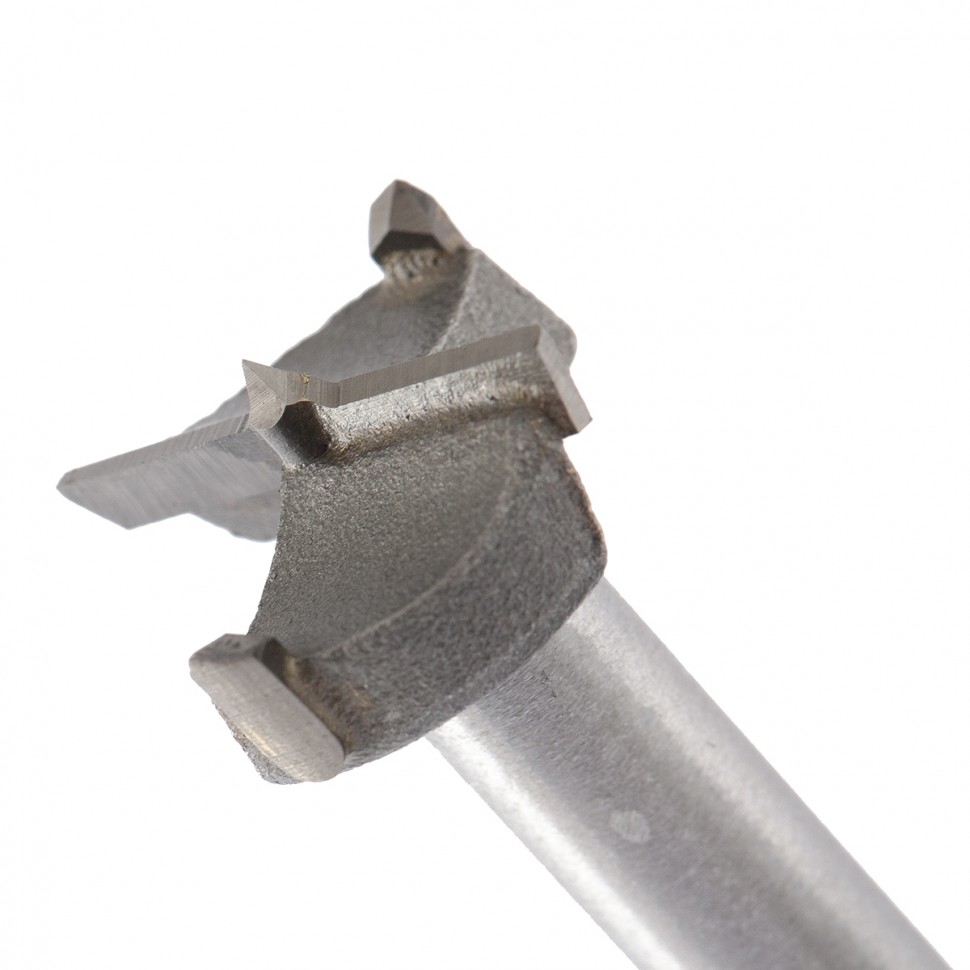 Сверло Форстнера по дереву, 24 мм, цилиндрический хвостовик Сибртех (704824)