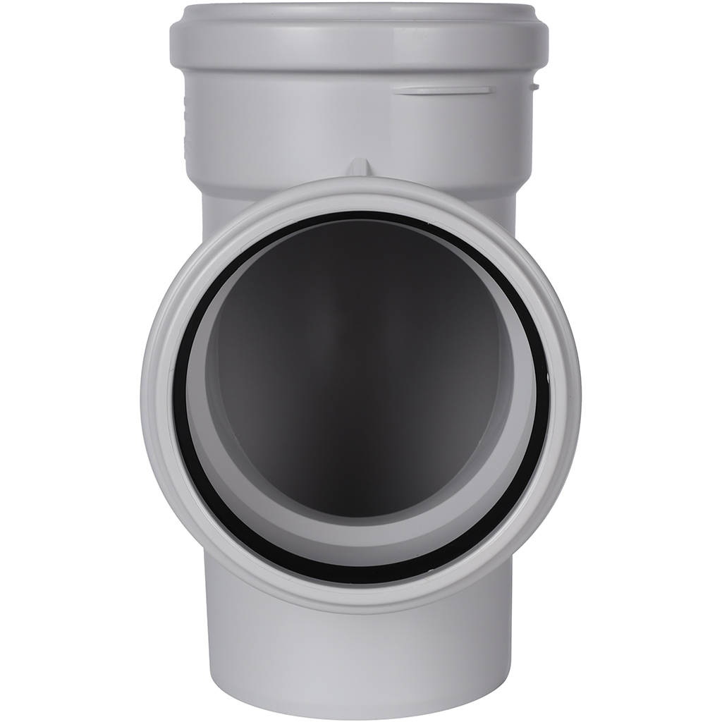 Тройник 87,5° канализационный бесшумный D = 110 x 110 мм STOUT