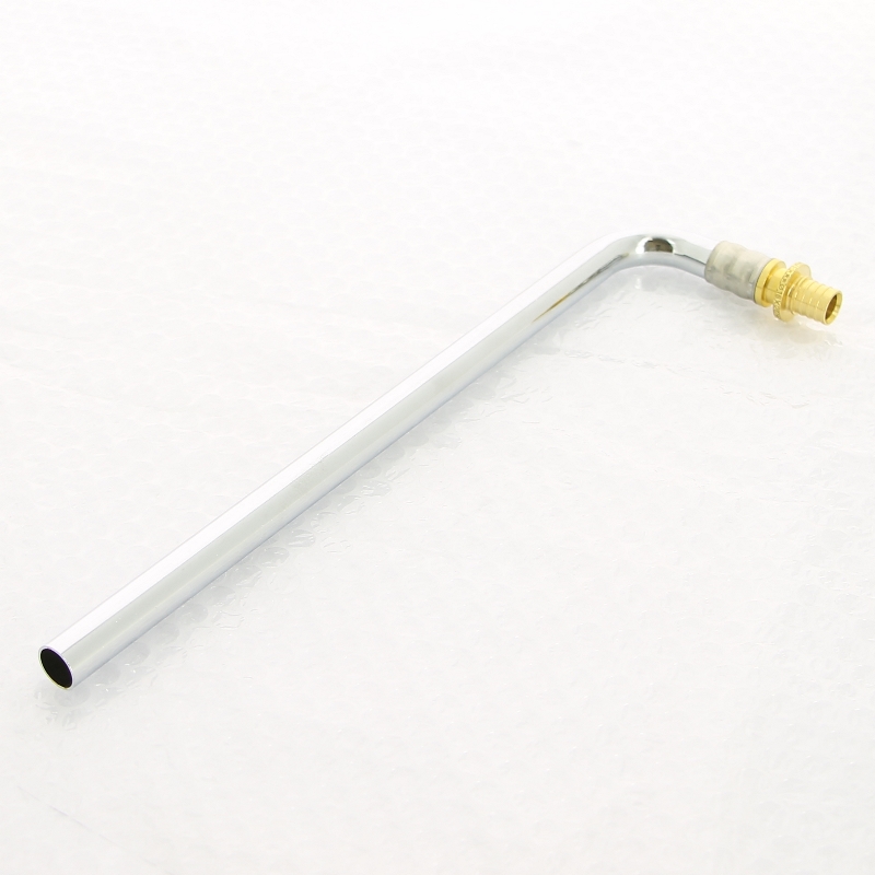 Трубка подключения радиатора Г-образная 16/300 аксиальная для труб PE-X UNI-FITT