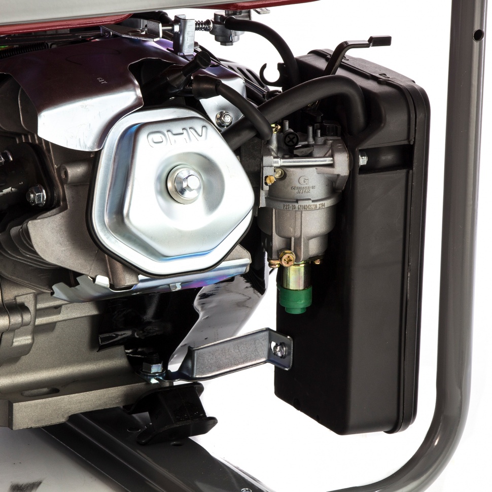 Генератор бензиновый LK 6500, 5.5 кВт, 230 В, бак 25 л, ручной старт Kronwerk (94689)