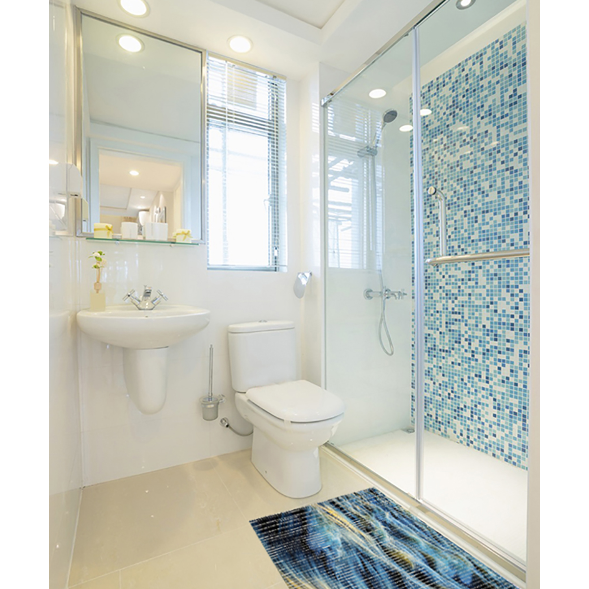 Коврик для ванной "река" 67*47 см (вспененный пвх) фотопечать (1/15)